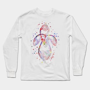 Human organs of circulation Long Sleeve T-Shirt